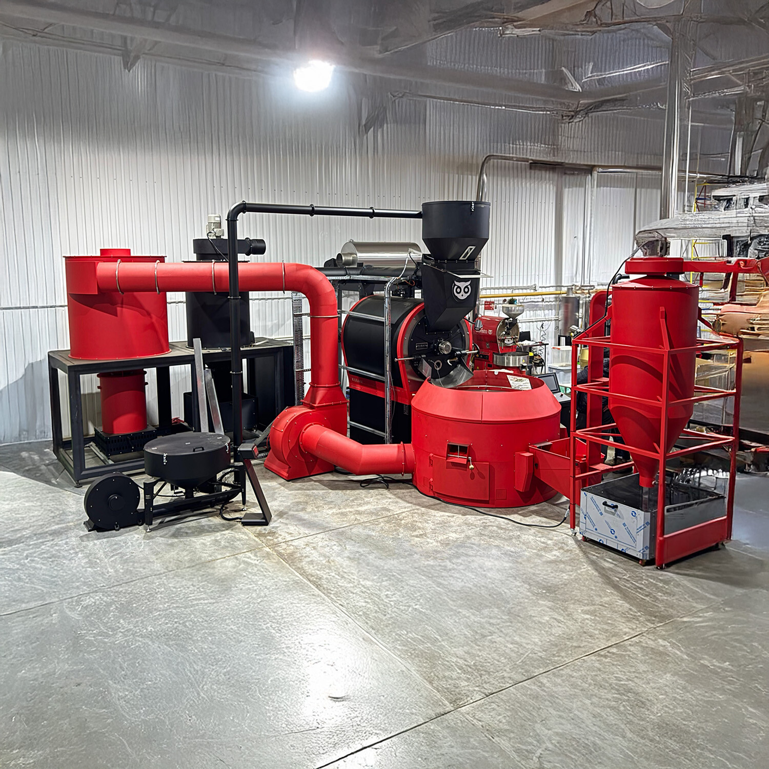 120kg 1 - 120 Kg Industrial Coffee Roaster