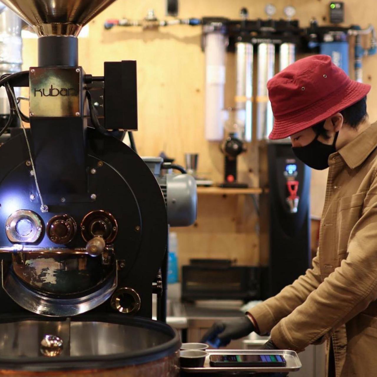 kuban base 10kg coffee roaster00012 - 10 Kg Shop Coffee Roaster