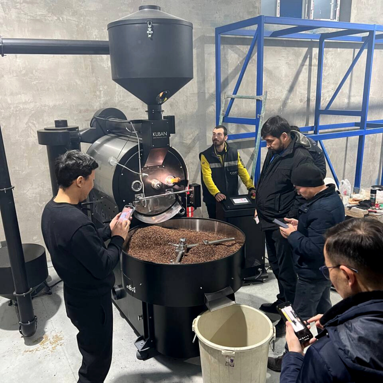 kuban base 120kg coffee roaster00008 - Industrial Roasters New