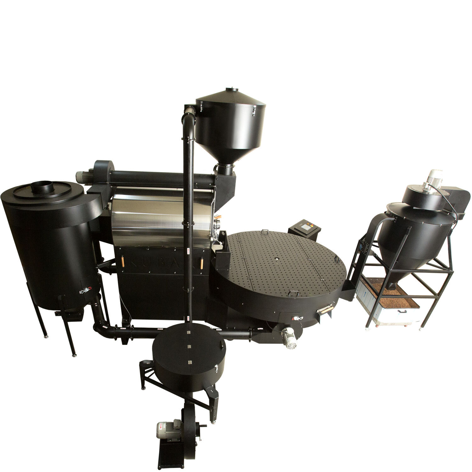 kuban base 120kg coffee roaster00012 - 60 Kg Industrial Coffee Roaster