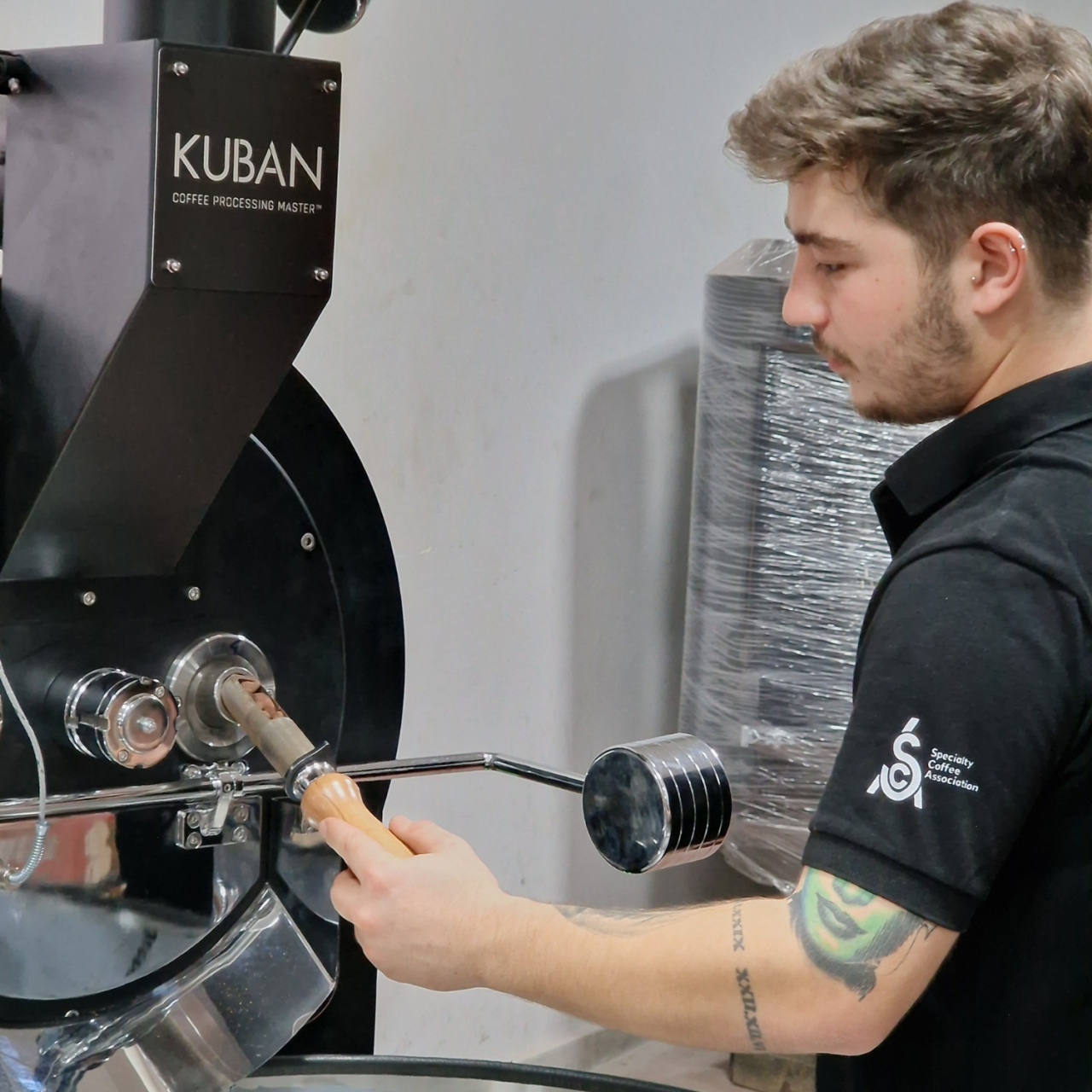 kuban base 20kg coffee roaster