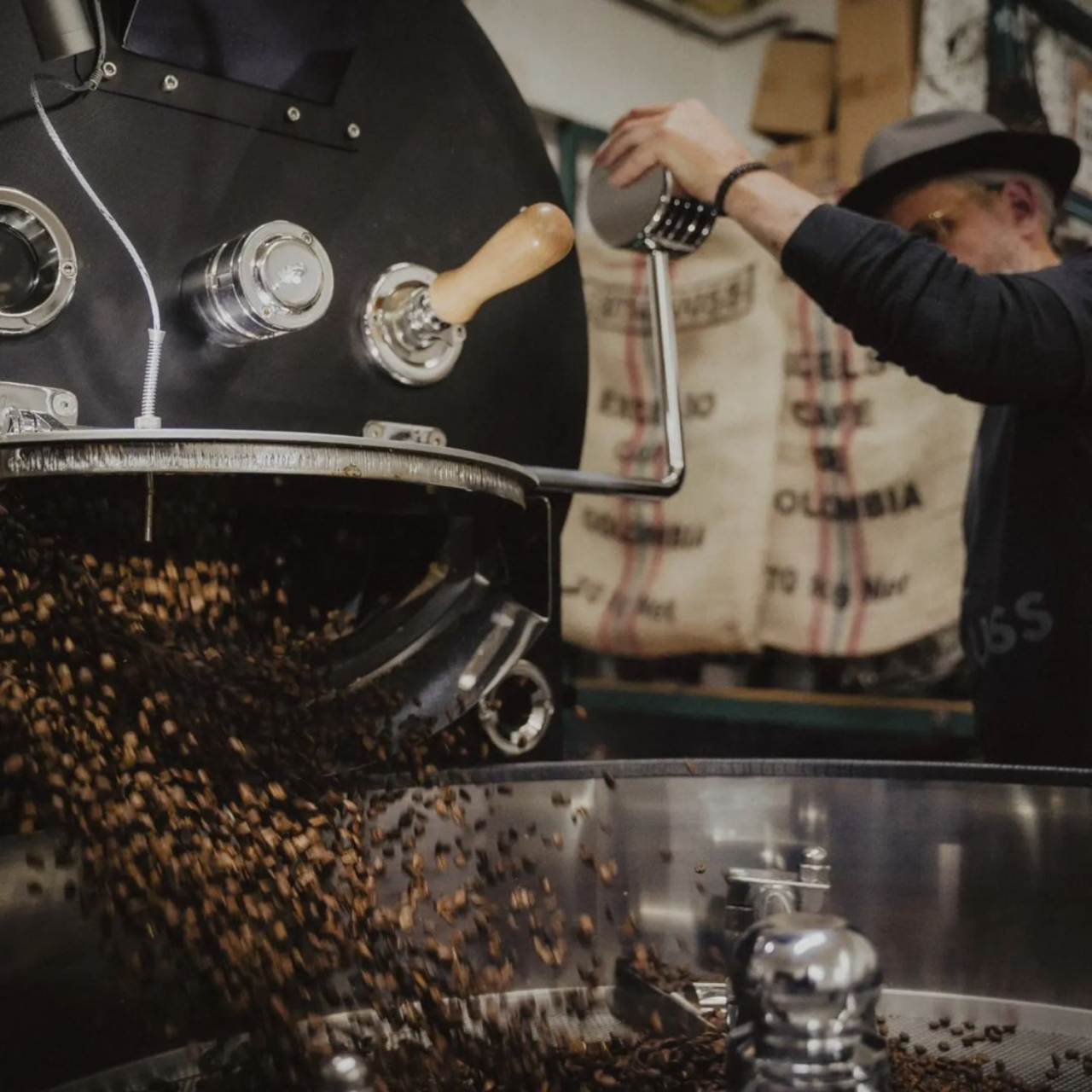kuban base 30 kg industrial coffee roaster