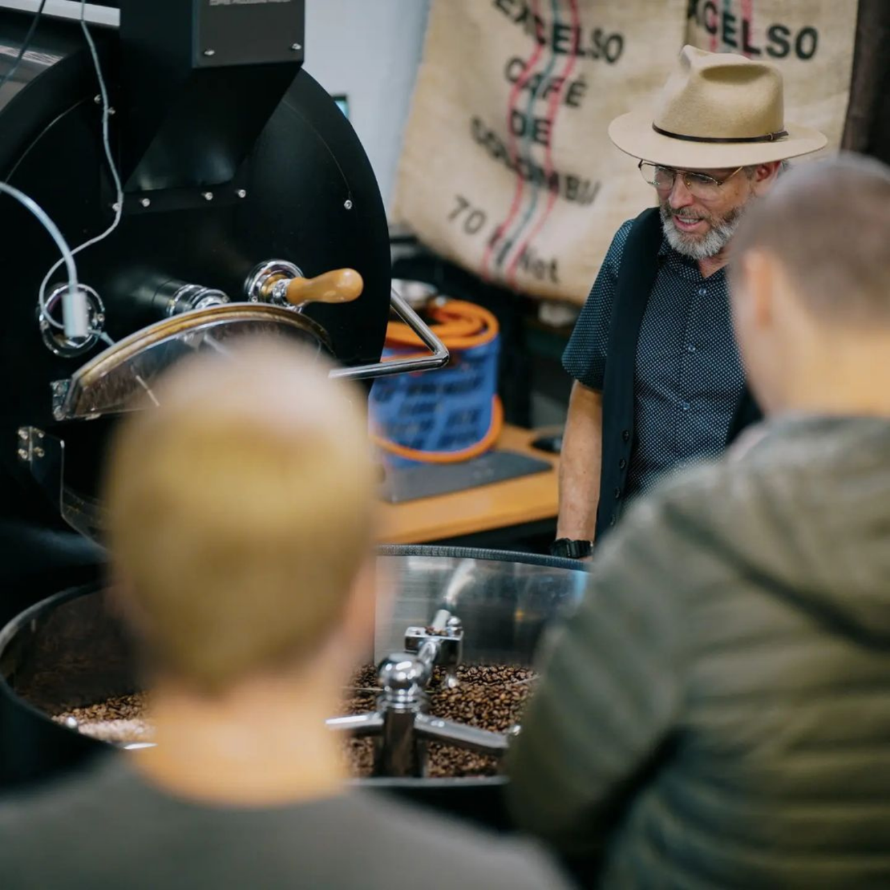 kuban base 30 kg industrial coffee roaster