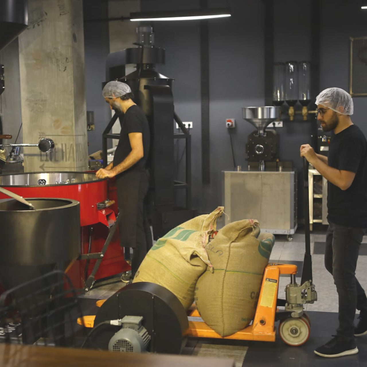 kuban base 30 kg industrial coffee roaster