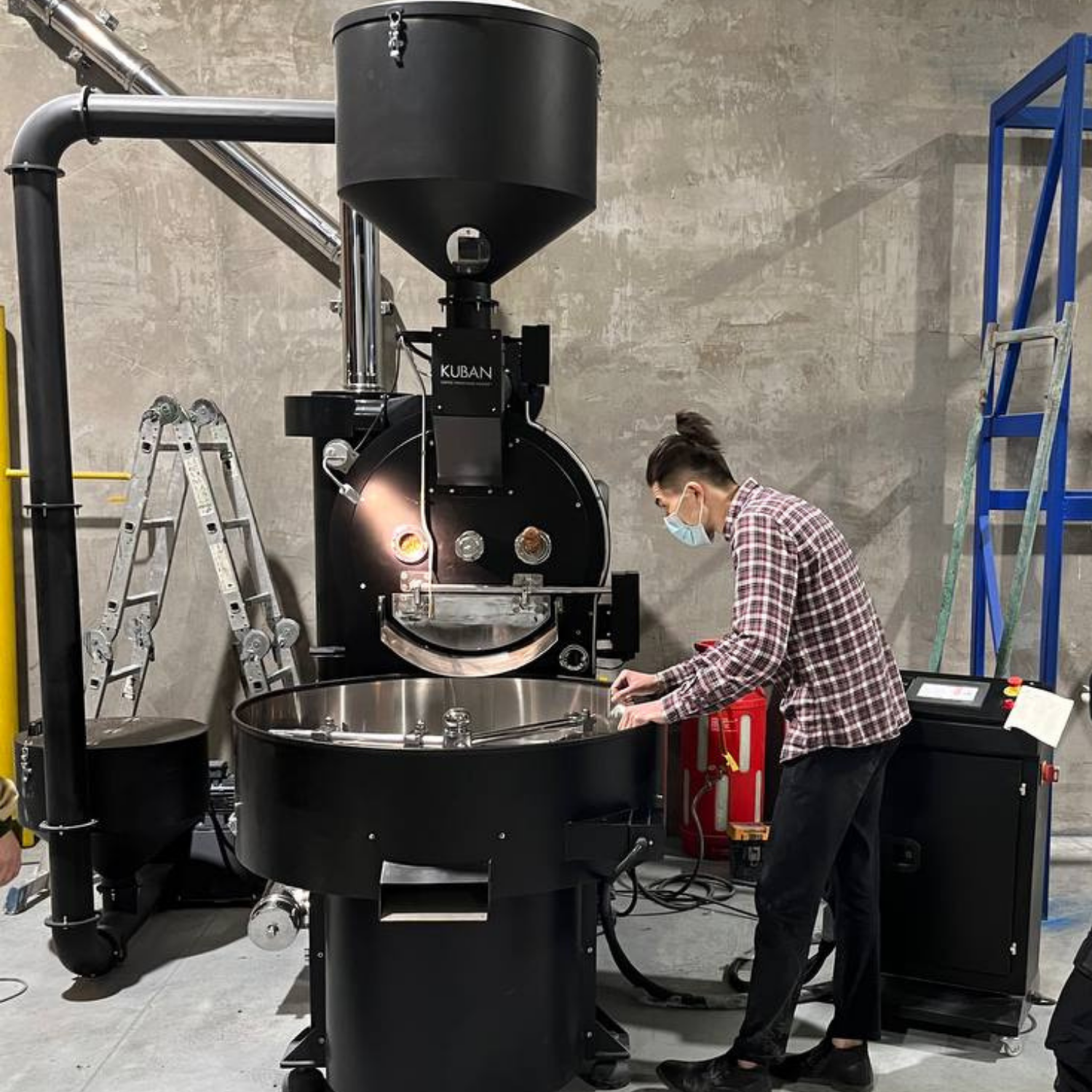 kuban base 40kg coffee roaster00006 - Industrial Roasters New